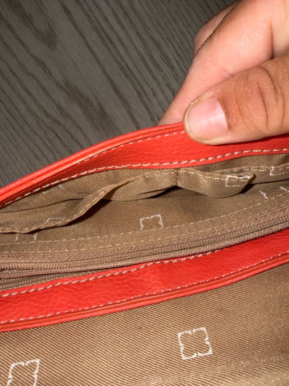Coral Wristlet Clutch - Picture 9 of 10